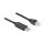 Delock Serielles Anschlusskabel mit FTDI Chipsatz, USB 2.0 Typ-A Stecker zu RS-232 RJ45 Stecker 2 m schwarz