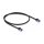 Delock RJ45 Netzwerkkabel Cat.6A S/FTP Slim 0,5 m schwarz