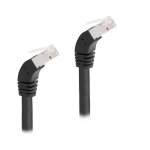 RJ45 Netzwerkkabel Cat.6A S/FTP 45° nach unten...