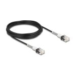 RJ45 Netzwerkkabel mit doppeltem Knickschutz Cat.6A UTP...