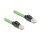 RJ45 Netzwerkkabel Cat.6A Stecker zu Stecker SF/UTP schleppkettentauglich PUR (TPU) 2 m grün