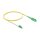 Kabel Lichtwellenleiter LC-APC zu SC-APC Simplex Singlemode OS2 1 m