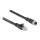 Delock M12 Kabel X-kodiert 8 Pin Buchse zu RJ45 Stecker Cat.5e S/FTP flexibel 3 m schwarz