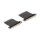 Delock Riser Karte PCI Express 3.0 x16 Stecker zu x16 Stecker mit Kabel 20 cm