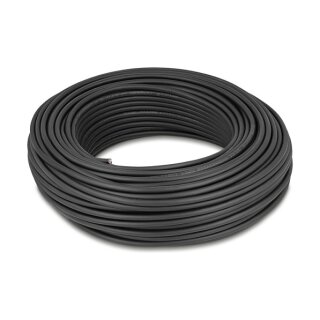 Netzwerkkabel Rolle Cat.6A U/FTP 500 MHz Slim flexibel halogenfrei 50 m schwarz