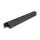 19" 1 HE Kabelmanagement Rangierpanel mit 2 Öffnungen 1 HE Metall schwarz