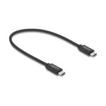 Delock Koaxiales USB 40 Gbps Kabel USB PD 3.1 240 W 0,5 m