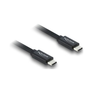 Delock Koaxiales USB 40 Gbps Kabel USB PD 3.1 240 W 1 m