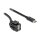 Delock Keystone Modul USB 2.0 A Buchse zu USB Type-C™ Stecker 250° mit Kabel 0,5 m