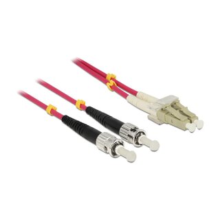 Kabel Lichtwellenleiter LC > ST Multimode OM4 3 m