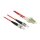 Kabel Lichtwellenleiter LC > ST Multimode OM4 3 m