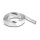 Delock Kabelschlauch aus Glasfasergeflecht und Aluminium 2 m x 10 mm