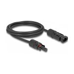 Delock DL4 Solar Kabel 6 mm² Stecker zu Buchse 2 m...