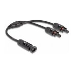 Delock DL4 Solar Splitter Kabel 1 x Stecker zu 2 x Buchse...