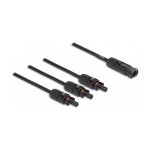 DL4 Solar Splitter Kabel 1 x Stecker zu 3 x Buchse 35 cm...