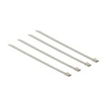 Delock Edelstahlkabelbinder L 150 x B 4,6 mm 20 Stück