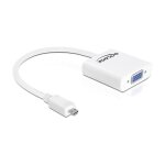 Adapter HDMI-micro D Stecker > VGA Buchse weiß