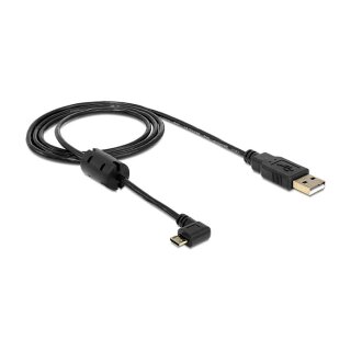 Delock Kabel USB-A Stecker > USB micro-B Stecker gewinkelt 270°