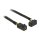 Kabel Mini SAS HD SFF-8643 > Mini SAS HD SFF-8643 gewinkelt 1 m