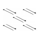 Delock Kabelbinder mit Spreizanker L 140 x B 4 mm schwarz...