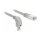 Delock Netzwerkkabel RJ45 Cat.6 S/FTP unten gewinkelt / gerade 1 m