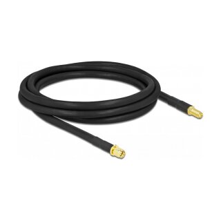 Delock Antennenkabel SMA Stecker zu SMA Buchse LMR/CFD300 2 m low loss