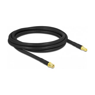Antennenkabel RP-SMA Stecker zu RP-SMA Buchse LMR/CFD300 2 m low loss