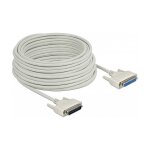 Serielles Kabel D-Sub 25 Stecker zu Buchse 20 m