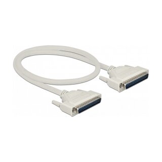 Delock Serielles Kabel D-Sub 37 Stecker zu Stecker 0,5 m