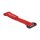 Delock Klett-Kabelbinder mit Schlaufe L 150 x B 20 mm rot 5 Stück