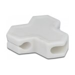 Delock Kabelhalter selbstklebend mit 3...