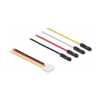 Delock Conversion IOT Grove Kabel 4 Pin Stecker zu 4 x Jumper Buchse 20 cm