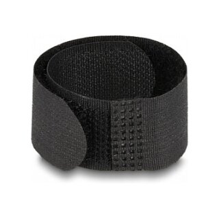 Klettkabelbinder L 180 x B 20 mm schwarz 10 Stück