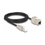 Kabel RJ45 Stecker feldkonfektionierbar zu Keystone Modul...