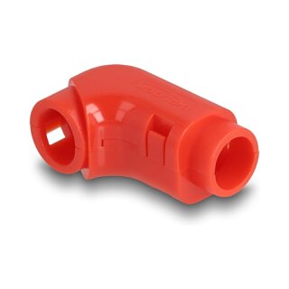 Kabel Clips zum Abwinkeln 8 Stück rot