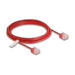 Delock RJ45 Netzwerkkabel Cat.6 UTP Ultra Slim 3 m rot...
