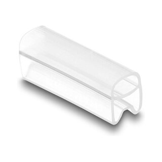 Delock Kabelmarkierer für Kabeldurchmesser 1,5 - 2,5 mm 50 Stück transparent