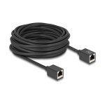 Delock Netzwerk Verlängerungskabel RJ45 Kupplung...