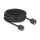 Delock Netzwerk Verlängerungskabel RJ45 Kupplung Buchse zu RJ45 Buchse Cat.6A S/FTP 10 m schwarz