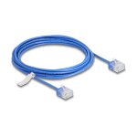 Delock RJ45 Netzwerkkabel Cat.6 UTP Ultra Slim 3 m blau...