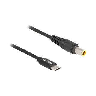 Delock Notebook Ladekabel USB Type-C™ Stecker zu IBM 7,9 x 5,5 mm Stecker