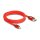 Delock Mini DisplayPort zu DisplayPort Kabel 8K 60 Hz 2 m rot Metall ohne Einrastfunktion