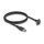 Delock USB 5 Gbps Kabel USB Typ-A Stecker gerade zu USB Micro-B Stecker 90° nach unten gewinkelt mit Schraubenabstand 18 mm 1 m schwarz