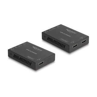 Delock HDMI Extender Set über Cat.6 Kabel 4K 60 Hz 50 m