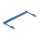 Delock RJ45 Spiralkabel Stecker zu Stecker Cat.6 UTP 0,6 m bis 1,2 m blau