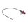 Delock Antennenkabel FAKRA D Stecker zu MHF® I Stecker 1,13 - 20 cm 1 vorgestanztes Loch