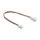 Lüfter Verlängerungskabel Stecker zu Buchse 3 Pin, Steckerlänge 13 mm, 30 cm