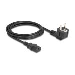 Netzkabel PC Schutzkontaktstecker CEE 7/7 90°...