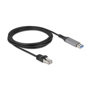 Delock USB LAN Kabel USB Typ-A zu RJ45 Gigabit Ethernet 3 m