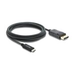 Delock Koaxiales USB Type-C™ zu DisplayPort Kabel...